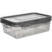 Orion Aufbewahrungsbehälter Aufbewahrungsbox Mehrzweckbox mit Deckel Dichtung Clips für Lebensmittel Kleingegenstände 850 ml