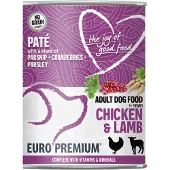 Euro Premium Adult Huhn und Lamm Paté Nassfutter Hund
