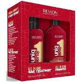 Revlon Uniq One DUO Pack Hair Treatment 150ml + All in One Shampoo 230ml