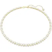 Swarovski Halskette Matrix Tennis 5742039 Goldfarben