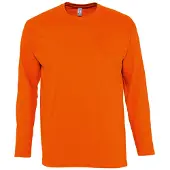 Sols Herren Monarch Langarm T-Shirt (Orange)