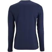 Sols Damen T-Shirt Imperial, langärmlig (Marineblau)