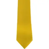 Premier Mens Plain Satin Krawatte (schmale Klinge) (2er-Pack) (Zitrone)