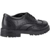 Hush puppies - Mädchen Schul-Uniform-Schuhe "Maxine", Leder (Schwarz)