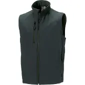 Russell Herren Soft-Shell-Weste, 3-lagig BC1513 (2XL) (Titangrau)