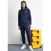Nike Herren Sportswear Club Fleece Trainingsanzug mit Kapuze in Navy