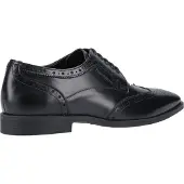 Hush puppies Herren Leder Brogues (Schwarz)