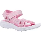 Cotswold - Kinder Sandalen "Bodiam", recyceltes Material FS9890 (30 EU) (Pink/Weiß)