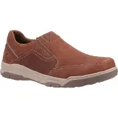 Hush puppies Herren Fletcher Lederschuhe (Tan)