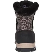 Mountain Warehouse - "Ohio" Leo-Muster Schneestiefel für Damen, Thermisches Material (Schwarz)