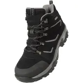 Mountain Warehouse Mens Voyage Wildleder wasserdichte Stiefel (schwarz)