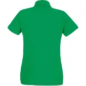 Fruit Of The Loom Damen Lady-Fit Premium Kurzarm-Poloshirt (Kelly Green)