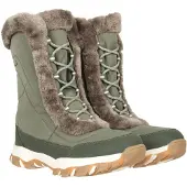 Mountain Warehouse - Damen Schneestiefel "Ohio" MW1639 (37 EU) (Khakigrün)
