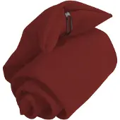 Premier Herren Clip-On-Krawatte, unifarben (Burgunder)