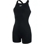 Speedo - "2024" Body mit Bein für Damen (Schwarz)