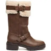 Rocket dog - Damen Kniehohe Stiefel "Igloo" (Braun)