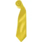 Premier Colours Herren Satin Clip Krawatte (2er Pack) (Sonnenblume)