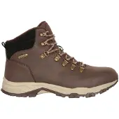 Mountain Warehouse Conway wasserdichte Lederstiefel für Herren (Braun)