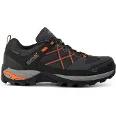 Regatta - Herren Wanderschuhe "Samaris III" RG9773 (44 EU) (Granitgrau/Leuchtend Orange)