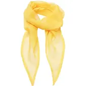 Premier Damen Chiffon-Schal / Chiffon-Halstuch (Sonnenblumengelb)