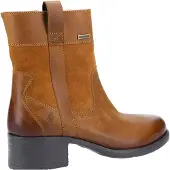 Hush puppies - "Saskia" Stiefel für Damen, Leder (Hellbraun)