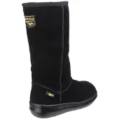 Rocket dog - Damen Stiefel "Sugardaddy", Wildleder (Schwarz)
