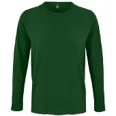 Sols Herren T-Shirt Imperial, langärmlig (Flaschengrün)