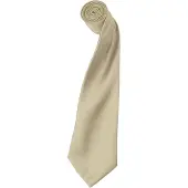 Premier Herrenkrawatte aus Satin (schmale Klinge) (2er-Pack) (natürlich)