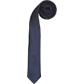 Premier Tie - Schlanke Herren-Retro-Arbeitskrawatte (rot)