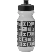 Nike - "Big Mouth" Wasserflasche, Bildlich, 650ml (Transparent/Schwarz)