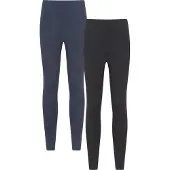 Mountain Warehouse - Leggings 2er-Pack für Damen (Schwarz)