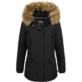 Lonsdale Kimmeridge Jacke Schwarz M Damen Schwarz M
