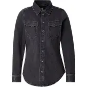 G-Star Slim Western Hemd - Schwarz - Damen - S