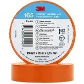 3M Temflex Vinyl-Isolierband 165, 19 mm x 20 m