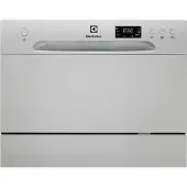 Electrolux ESF2400OS, Freistehend, Kompakt, Silber, Silber, Tasten, kalt, Heiß