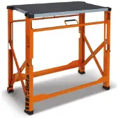 Beta C56PL O, Tragbare Werkbank, Eisen, Schwarz, Orange, 200 kg, 80 cm, 50 cm