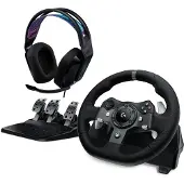 Logitech G920 Driv Force Rac Wheel-Plugc