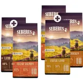 Seberus Hundefutter - Probierpaket | 3 kg Fresh Chicken + 3 kg Fresh Lamb + 3 kg Fresh Salmon
