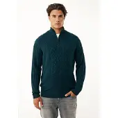 Mexx Pullover in Dunkelgrün - L