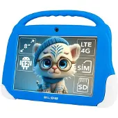 BLOW Kidstab8 4g + Case 4gb/64gb Tablet Blau One Size / EU Plug 220V Blau One Size