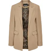 Pieces Pcbozzy Leoprint Blazer | Beige | M