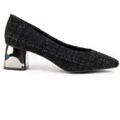 Montevita Nussia2 Absatzschuh Schwarz