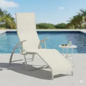 Kettler Tampa Bäderliege Creme Beige Saunaliege Gesundheitsliege