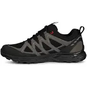 Trespass - Herren Wanderschuhe "Carraig", Wildleder TP6860 (42 EU) (Schwarz/Grau)