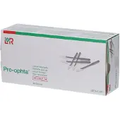 Pro-ophta Lanzett Stieltupfer 1 mm steril 50 St Tupfer