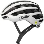 ABUS Rennradhelm AirBreaker 2.0 MIPS - leichter Fahrradhelm mit Fokus auf Belüftung, Aerodynamik, icherheit und Komfort für professionellen Radsport - für Frauen und Männer - weiß, Größe L (57-61 cm)