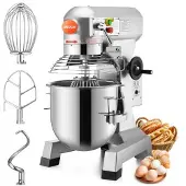 Vevor Elektrische Staande Voedselmixer Elektrische Deegmixer 30Qt Drie Snelheden