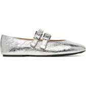 Michael Kors Ballerinas Rowen Flex Ballet 40R6RWFP1M Silberfarben