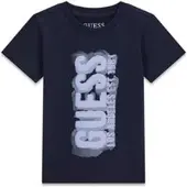 GUESS T-Shirt N6RI11 K8HM4 Dunkelblau Regular Fit
