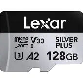 Lexar microSDXC Silver Plus UHS-I 128GB V30